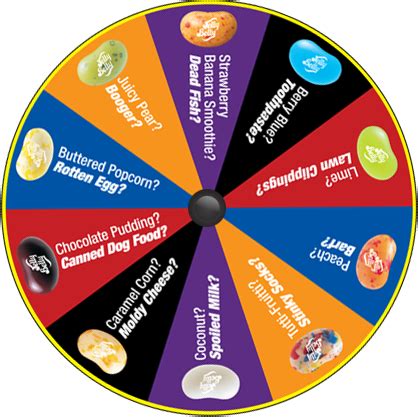 online bean boozled spinner  It's a box of candy and a game all in one! Jelly Belly BeanBoozled jelly beans are meant to take your taste buds on a roller coaster with beans that look like all your favorite Jelly Belly jelly beans but have unexpected flavors
